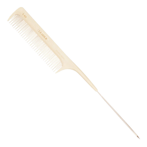 Grzebień fryzjerski ze szpikulcem Leader Comb Ultem SP 140