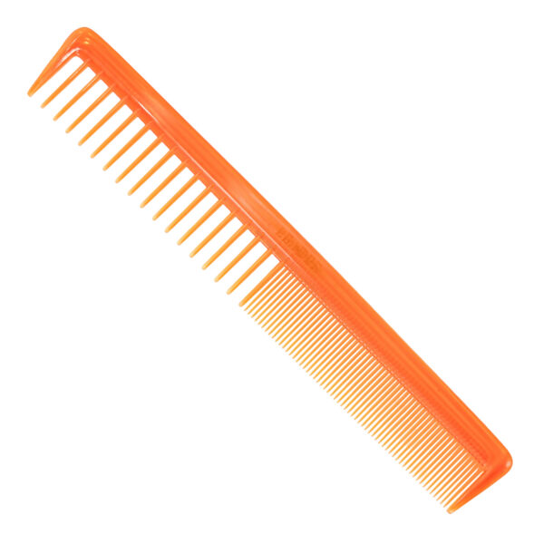 Grzebień fryzjerski Leader Comb 376 Neon Orange