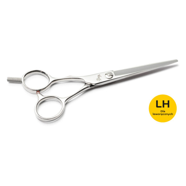 Nożyczki fryzjerskie offsetowe Wings CZ NL dla leworęcznych
